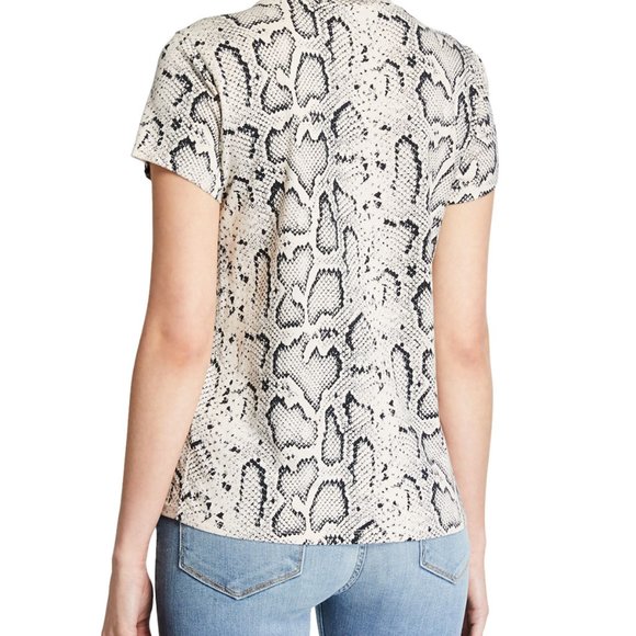 PAM & GELA Snake-print Crewneck Te - Picture 3 of 6